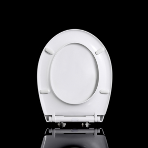 Couvre-siège de toilette <span class=keywords><strong>universel</strong></span> à fermeture douce à dégagement rapide en matériau PP de haute qualité avec un <span class=keywords><strong>bouton</strong></span> <span class=keywords><strong>poussoir</strong></span> - Product Image 3