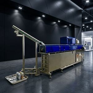Système de marquage et de codage laser à fibre pour capuchons en aluminium entièrement automatique BMG avec inspection visuelle, lecture de codes-barres et traçabilité - CNC - Product Image 2