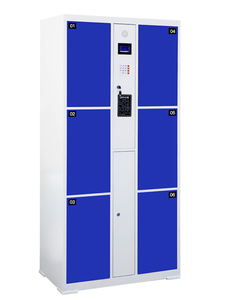 Gabinete de Almacenamiento Inteligente para Equipaje en Exteriores de Supermercados, Gabinete de Casilleros Inteligentes para Paquetes de Metal - Product Image 5