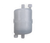 Membrana de PP de Calidad Premium, Filtro de Cápsula de 1um 5um 2.5 Pulgadas, Conexión Tri-Clamp para Agua, Aire e Inks