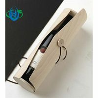 Einweg-Holzbox für Geschenkverpackung, Besteckverpackung, Weinflaschenverpackung