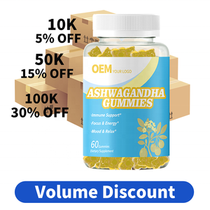 Fabricante Mayorista OEM de Gomitas Orgánicas de Ashwagandha con Garantía de Suministro a Largo Plazo para Mayoristas a Gran Escala - Product Image 3