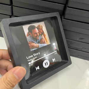 Marcos <span class=keywords><strong>de</strong></span> Fotos Acrílicos Magnéticos para Refrigerador, Personalizables, con Reproductor <span class=keywords><strong>de</strong></span> Música - Product Image 2