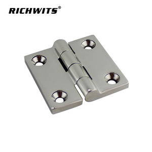 RICHWITS Stainless Steel Square Hinge 316 Marine <b>Yacht</b> RV Hardware - Product Image 4