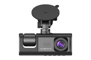 กล้องติดรถยนต์3เลนส์2.0In,กล้องติดรถยนต์ Dvr 24H Hd 1080P บันทึกวิดีโอเลนส์คู่1080P กล่องดำ Cyclus Dashcam Spiege - Product Image 6