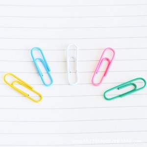 Deli Colored Paperclips 50 Mm Metal Office U Shaped <b>Clips</b> For Document Organization - Product Image 2