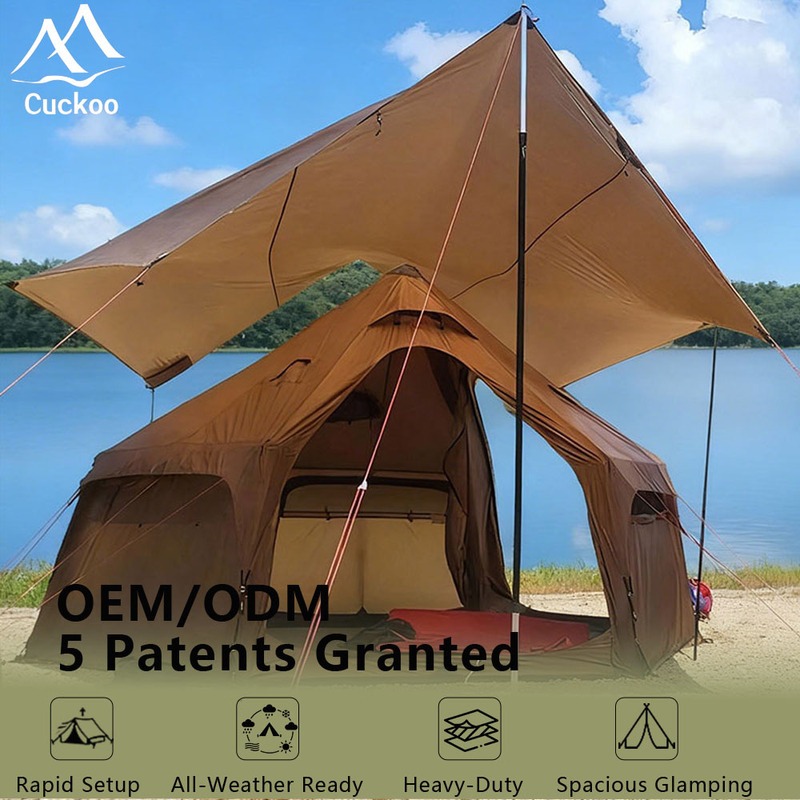 Custom Logo Mongolian Style Air Tent