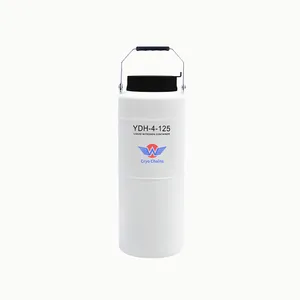 Réservoir d'azote liquide à livraison rapide YDS-2-35 de laboratoire cryogénique réservoir de liquide d'azote 500L pour le stockage statique