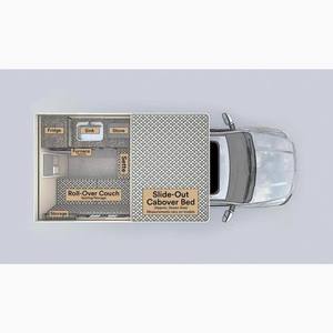 F150トラックキャンピングカートッパーオーバーランドポップアップPVCミニテントオフロードスライド5フィートRVトレーラー4x4日よけ市場アルミニウムカスタマイズ - Product Image 2