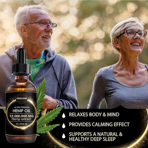 Aceite Esencial de Extracto de Cáñamo Crudo Herbal para el Cuidado de la Piel, Aceite de Cáñamo Natural Premium de 1500 mg, Espectro Completo Silvestre - Product Image 5