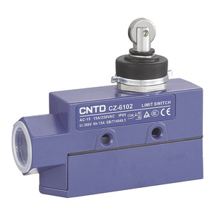 สวิตช์จำกัดระยะลิฟต์แบบปิดผนึก CNTD Changde TZ/CZ-6102  หน้าสัมผัสเงิน  วัสดุอลูมิเนียมอัลลอยด์  กระแสสูงสุด 10A ปัจจุบัน - Product Image 4