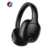 ANC BT 5,2 Auriculares inalámbricos con luz LED 40db Cancelación activa de ruido sobre la oreja Auricular 75H Duración de la batería Función impermeable