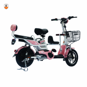 Nuevo adulto de 3 plazas 48V eléctrico de la batería de litio de bicicleta de Damas asiento de bebé con Pedal ayudar - Product Image 4