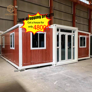 Casa Contenedor Plegable Expandible de 20 pies, 2 Dormitorios, Vivienda Modular Portátil, Edificio Plegable, Material de Acero Chino - Product Image 2