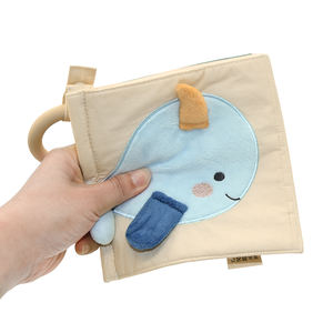 Buku kain lembut pendidikan dini aktivitas lembut kustom mainan buku lunak bayi untuk balita - Product Image 2