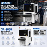 Machine à ébavurer et à poncer le métal SR-S630 pour le raffermissement des bords en acier inoxydable
