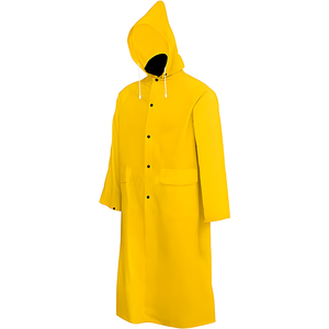 Custom pesante PVC poliestere adulto impermeabile XL stile Poncho con cappuccio per lavoro all'aperto Logo decorato <span class=keywords><strong>giorni</strong></span> di pioggia - Product Image 2