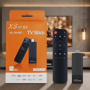 ผลิตภัณฑ์ใหม่ XS97 S3แอนดรอยด์10 GB 8GB tvstick 5G dual WiFi ALLWINNER H313ทีวี4K ทีวีดองเกิล - Product Image 1