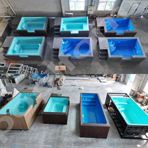 Échelle de piscine en fibre de verre pleine grandeur, installation rapide avec un nouveau design pour les spas prêts à l'emploi et les piscines - Product Image 4