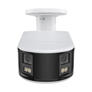 Caméra IP POE OEM CCTV 8MP à double objectif panoramique, caméra bullet 180 degrés, détection intelligente des personnes/véhicules, alarme, conversation bidirectionnelle - Product Image 1