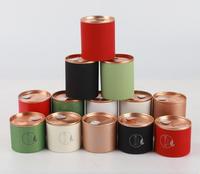 Hermétique Papier Carton Rond Alimentaire Pringles Thé Café Sucre Stockage emballage Conteneur Thé Boîte Boîte Boîte