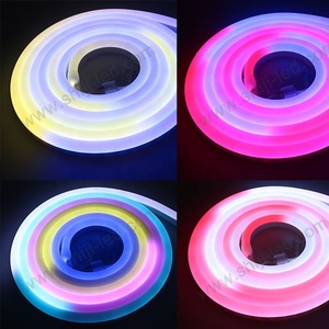 12V RGB Full Color UV endereçável impermeável IP68 <span class=keywords><strong>LED</strong></span> Neon <span class=keywords><strong>Strip</strong></span> USB Conectividade Controle Remoto PVC para Letras de Luz - Product Image 4