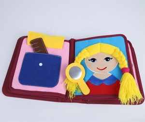 Livre éducatif pour nouveau-né, livre pliable en tissu, doux, idéal pour le transport précoce - Product Image 2