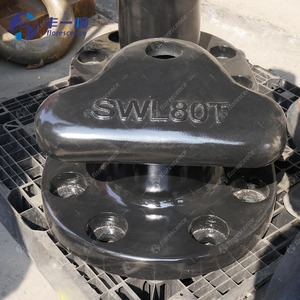 Bollard marittimo a testa a T 30T 50T 100T 150T per sistema di ormeggio di imbarcazioni per banchine portuali - Product Image 4