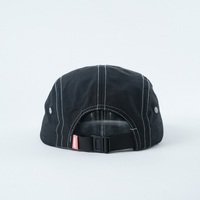 Casquette de camping non structurée à 5 panneaux, taille personnalisée et logo personnalisé, visière plate, tissu en nylon, casquettes de sport unisexes