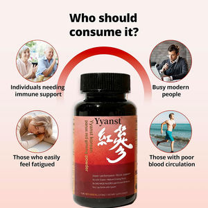 Ginseng rouge coréen biologique sans gluten, en poudre naturelle, de haute qualité, marque privée, pour réduire le stress et soutenir le système immunitaire - Product Image 3