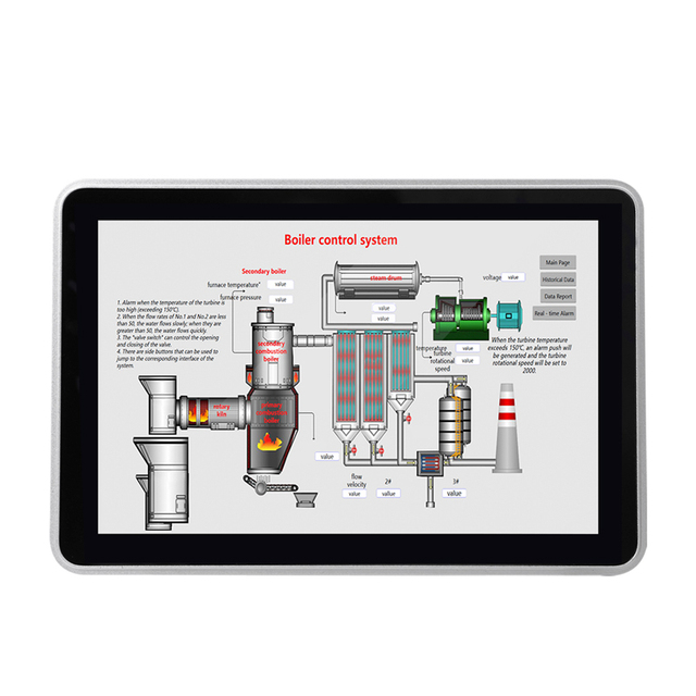 PUSR Industrial Panel PC Touch Screen 10.1 Inch Rockchip RK3568 DDR4 4GB Open-Source Linux Edge Computing All in One PC SH800