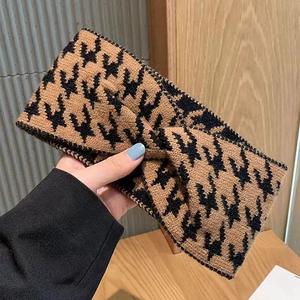 QianJin ألف طائر شعرية محبوك عقال عقال عتيق واسع الحافة الحياكة الشعر الأطواق عالية المرونة ربطة رأس - Product Image 6