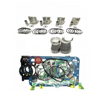 Kit de Reconstrucción de Motor 3Z con Juntas STD/Extragrandes 0.50 y Pistón para Montacargas Toyota 2TD25 2TD20 8FDF25 8FDJ35 8FD30 8FD25