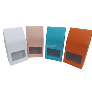 Candy Food scatola di immagazzinaggio biodegradabile imballaggio chicco di caffè Standup imballaggio ambientale frutta secca tasca finestra scatola Herb Bag - Product Image 1