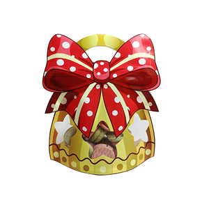 <span class=keywords><strong>Sac</strong></span> d'emballage de Noël à fermeture éclair, forme spéciale, pour snacks, biscuits, bonbons, avec fenêtre transparente, idéal pour les supermarchés en chaîne - Grande Vente - Product Image 3