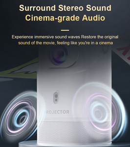 Projecteur intelligent 4K 200 Ansi Lumens Double Wifi Téléphone <span class=keywords><strong>portable</strong></span> Écran sans fil Projection Intérieur Extérieur <span class=keywords><strong>Portable</strong></span> Projecteur TS-9 <span class=keywords><strong>Pro</strong></span> - Product Image 6