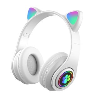 B39-auriculares inalámbricos por encima de la oreja, dispositivo de audio estéreo HIFI con micrófono y luz de respiración, compatible con <span class=keywords><strong>tarjeta</strong></span> TF y montado en la cabeza - Product Image 5