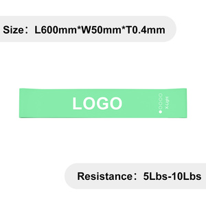 Custom Resistance Loop Exercise <b>Bands</b> Set of 5, Elastic Fitness <b>Bands</b> for Stretch Therapy, <b>Workout</b> Training <b>Bands</b> with Carry Bag - Product Image 2