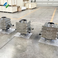 Séparateur magnétique de type tiroir série CBS, grille magnétique NdFeB 12000 Gauss pour l'élimination des particules de fer dans les poudres