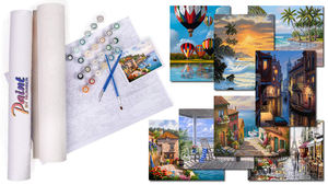 Nuova pittura astratta personalizzata figura ritratto dipinti da numeri coppie donne olio pittura nuda da numeri per adulti - Product Image 6