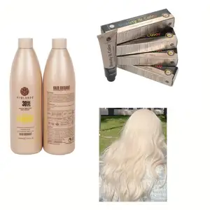 Permanente Fórmula Suave Peróxido De Cabelo Creme Branqueamento Em Pó Desenvolvedor Tintura De Cabelo Oxidante