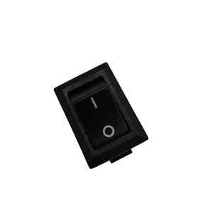 New Design Copper Three Feet Two Gear Boat Type Rocker Power <strong>Switch</strong> 6A 250V/10A 125V SPDT Black <strong>Button</strong> Mini Rocker <strong>Switch</strong> - Product Image 1