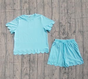 GSD3809 Venta al por mayor de conjuntos de vestidos de estilo boutique para niñas con lazos coloridos, ideales para yoga. - Product Image 5