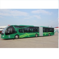 Bus articulé diesel de 18 mètres pour transport rapide en ville (BRT), 43 places, 71-90 km/h, Euro 3, conduite à gauche
