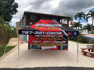 PDYEAR Oxford Polyester Bannière 10x10ft 3x3m Tente Photo Booth Pop Up Aluminium Événement Extérieur Étanche Plage Soleil Abri - Product Image 4