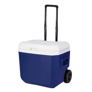 Glacière isotherme moderne 62L avec compresseur, roues et serrure, capacité 52L, garde les aliments frais pour la pêche et la navigation - Product Image 3