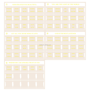 Pegatinas <span class=keywords><strong>de</strong></span> índice bíblico Colores pastel suaves Acceso rápido <span class=keywords><strong>de</strong></span> alta calidad para estudio <span class=keywords><strong>de</strong></span> marcado bíblico Diseño personalizado - Product Image 4