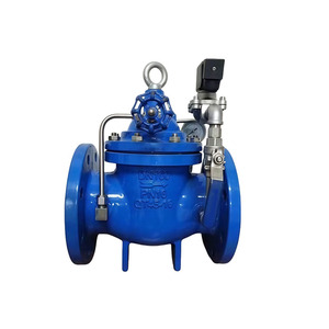 วาล์วควบคุมน้ำยี่ห้อ Yulong รุ่น 700X ขนาด DN100 PN16 แบบไดอะแฟรม สำหรับระบบจ่ายน้ำและระบายน้ำ - Product Image 1