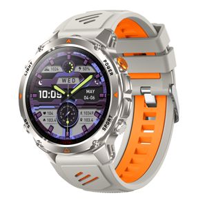 Reloj Inteligente DF HT37 con GPS, Linterna LED, Pantalla AMOLED HD de 2.01'', Llamadas por Bluetooth, Monitor de Oxígeno en Sangre, Frecuencia Cardíaca, Resistente al Agua, Deportivo, BLE5.3 - Product Image 4