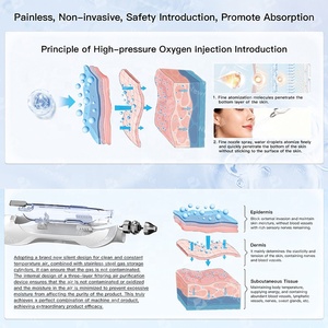 Mesin Perawatan Wajah NewFace Hydra 2 in 1, Kecantikan Kulit, Semprotan Tekanan Tinggi, Ultrasonik 3MHz, Pengantar Oksigen Transdermal Jet 60L - Product Image 3